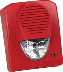 Potter SH-120R 120VAC Weatherproof Selectable Candela Wall Mount Horn Strobe