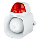 Seco-Larm SH-816S-SQ/R Self-Contained Siren/Strobe – Red