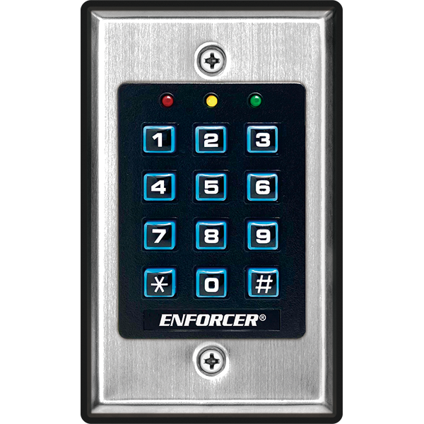 Seco- Larm SK-1011-SDQ Access Control Keypad, 1,000 Users, 1 relay output (Indoor)