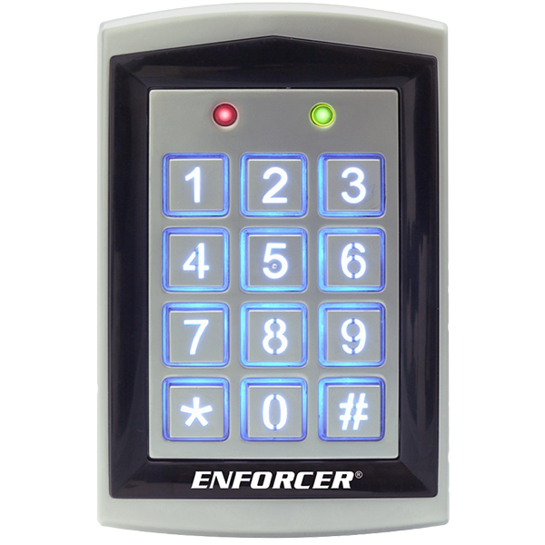Seco-Larm SK-1323-SPQ Sealed Housing Weatherproof Stand-Alone Keypad with Proximity Card Reader