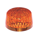 Seco-Larm SL-126LQ/A Strobe Lights Replacement Lens – Amber, Pack of 5