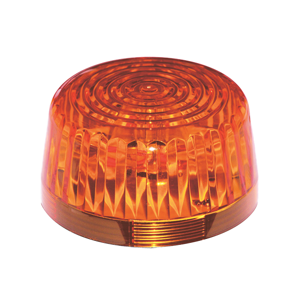 Seco-Larm SL-126LQ/A Strobe Lights Replacement Lens – Amber, Pack of 5