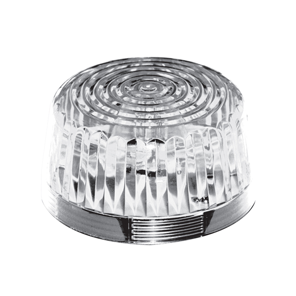 Seco-Larm SL-126LQ/C Strobe Lights Replacement Lens – Clear, Pack of 5