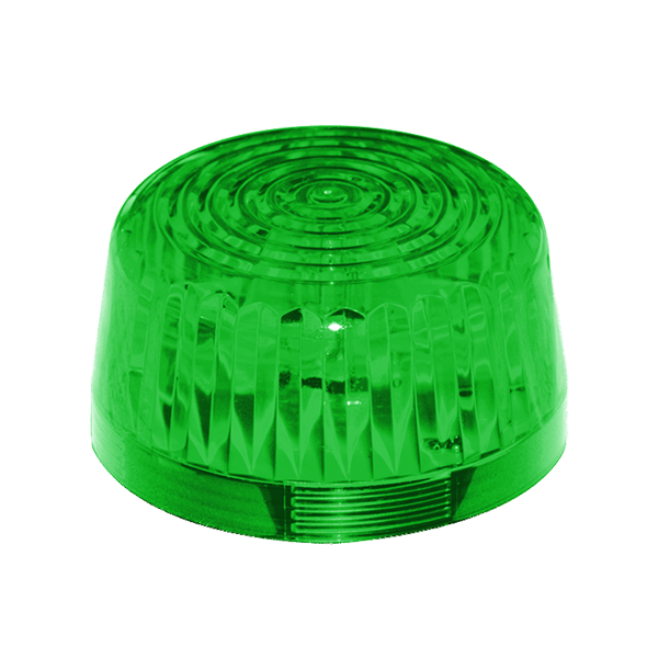 Seco-Larm SL-126LQ/G Strobe Lights Replacement Len – Green, Pack of 5