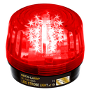 Seco-Larm SL-1301-BAQ/R LED Strobe Light – 32 LEDs, Adjustable Flash Speeds & Patterns, Red