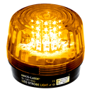 Seco-Larm SL-1301-SAQ/A LED Strobe Light, 54 LEDs, 100dB Siren, 9~24 VAC/VDC, Amber