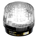 Seco-Larm SL-1301-SAQ/C LED Strobe Light, 54 LED, 100dB Siren, 9~24 VAC/VDC, Clear