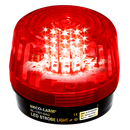 Seco-Larm SL-1301-SAQ/R LED Strobe Light, 54 LEDs, 100dB Siren, 9~24 VAC/VDC, Red