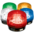 Seco-Larm SL-1301-SAQ/A LED Strobe Light, 54 LEDs, 100dB Siren, 9~24 VAC/VDC, Amber