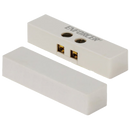 Seco-Larm SM-4003-TQ/W Quick-Connect Terminal Surface-Mount Magnetic Contact – White, 1″ (25mm) Gap, Closed loop, UL Listed, Pack of 10