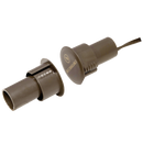 Seco-Larm SM-4105-LQ/B 3/4″ Steel-Door Recessed-Mount Magnetic Contact – Brown, 1″ (25mm) Gap, Closed loop, UL Listed, Pack of 10