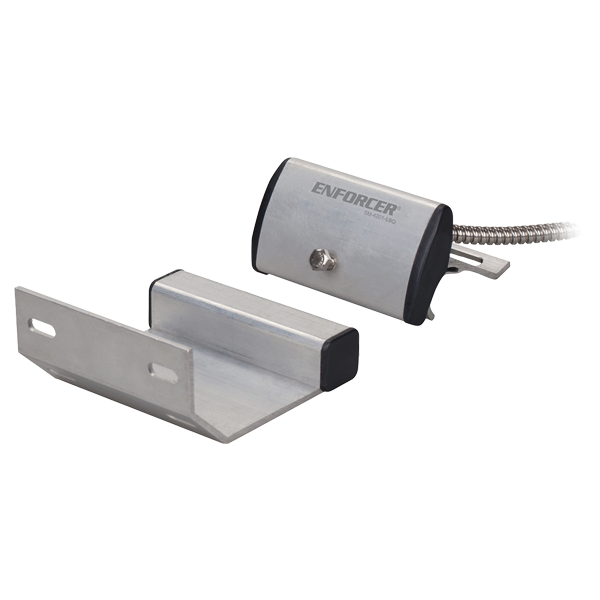 Seco-Larm SM-4201-L6Q Track-Mount Overhead Door Magnetic Contact, 3″ (76mm) Gap, Open/Closed loop x2 (6 Wires)
