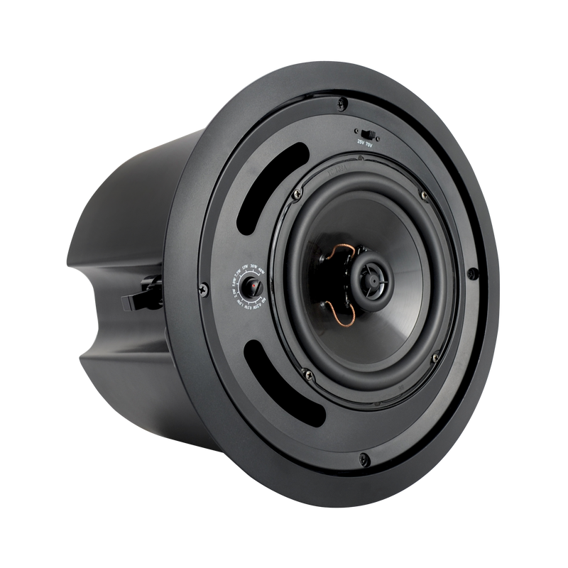 Speco SP5MATB 5.25″ 25/70V speaker with Backbox – BLACK