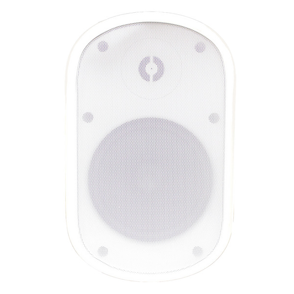 Speco SPCE5OTW 5.25″ Outdoor Speaker White w/ Transformer(Pair)