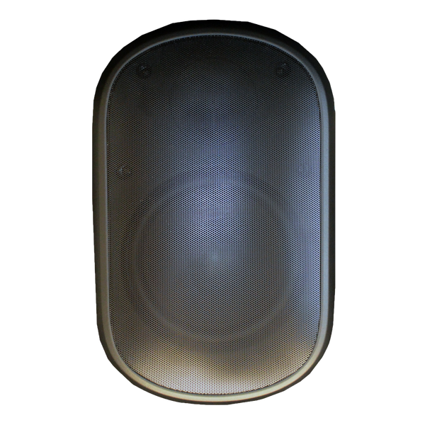 Speco SPCE8OTB 8″ Contractor Elite Series Weather-Resistant Indoor/Outdoor Wall-Mount Speaker – Black, 70V, Each