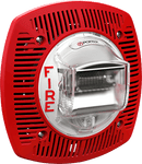 Potter SPKSTR-24WLPAR WALL MT SPEAKER/STROBE ALERT RED