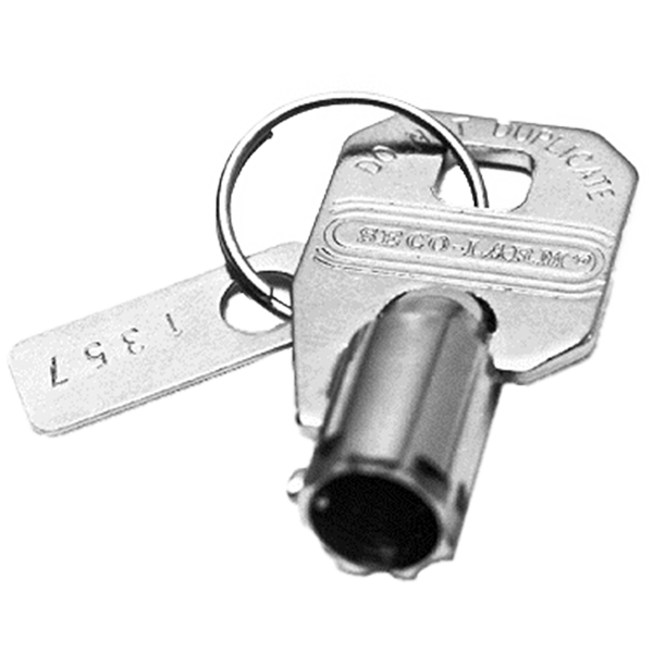 Seco-Larm SS-090KN-4 Extra Key, #1304, for Tubular Key Lock Switches, series SS-090 and SS-095, Pack of 5