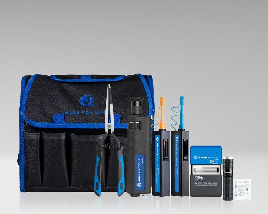 Fiber Optic Connector Cleaning and Inspection Kit (with 400x Microscop ...