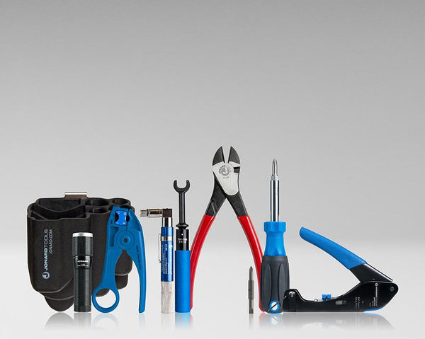 COAX Tool Kit with 360Â° Compression Tool and 11 mm Torque Wrench