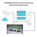 TP-Link TL-PA7017 AV1000 Gigabit Powerline Adapter