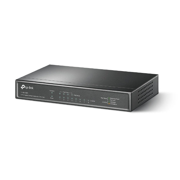 TP-Link TL-SG1008P 8-Port Gigabit Desktop Switch with 4-Port PoE+