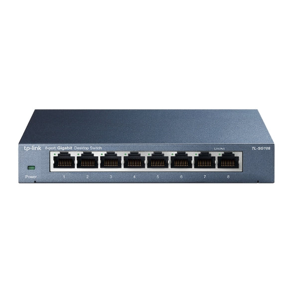 TP-Link TL-SG108 8-Port 10/100/1000Mbps Desktop Switch