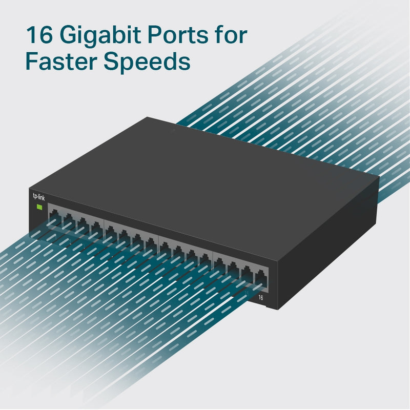 TP-Link TL-SG116E 16-Port Gigabit Easy Smart Switch