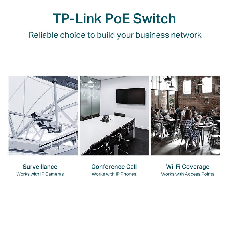TP-Link TL-SG1218MPE 18-Port Gigabit Easy Smart Switch with 16-Port PoE+