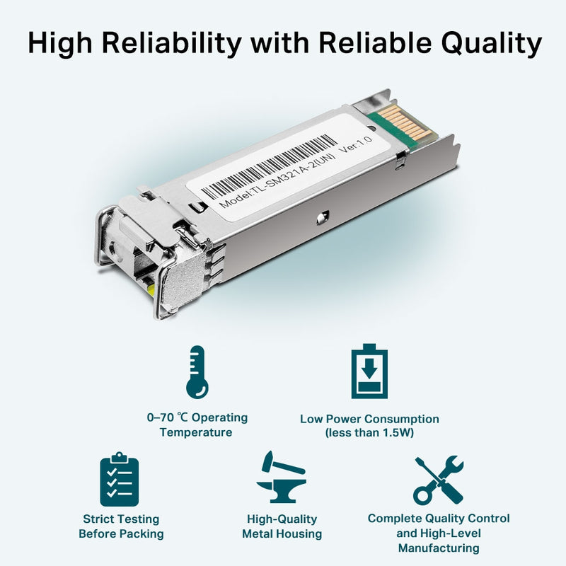 TP-Link TL-SM321A-2 1000Base-BX WDM Bi-Directional SFP Module