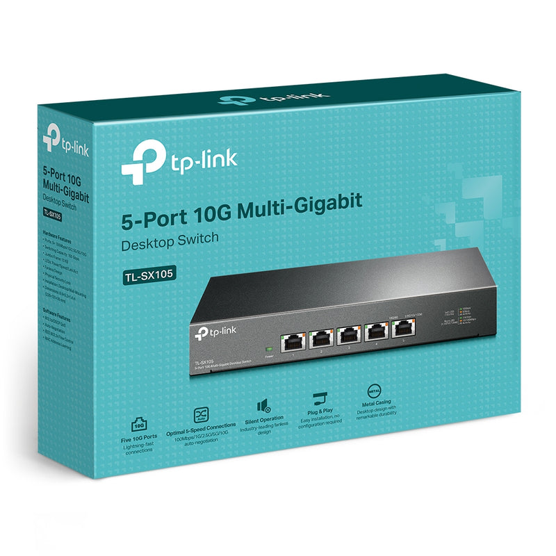 TP-Link Switch TP link 5port avec 5 ports Ethernet 10/100Mbps