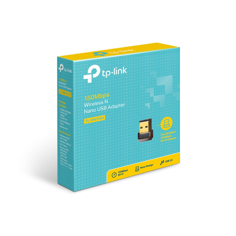 TP-Link TL-WN725N 150Mbps Wireless N Nano USB Adapter