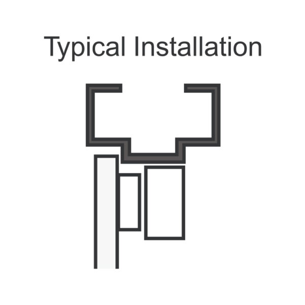 Seco-Larm E-941S-1K2/ZQ Z-Bracket for 1,200-lb Series Electromagnetic Locks