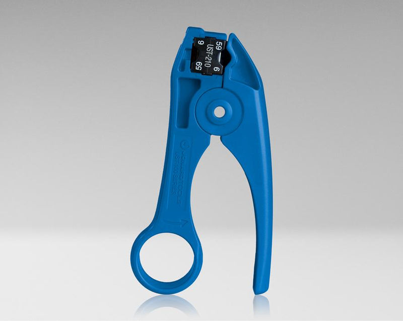 COAX Stripping Tool with Twin RG59 and RG6 Blade