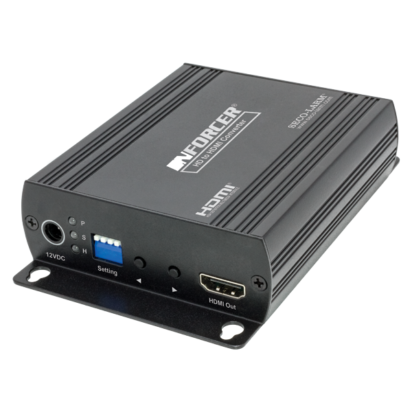 Seco-Larm VC-3YAQ 4-in-1 HD to HDMI Converter