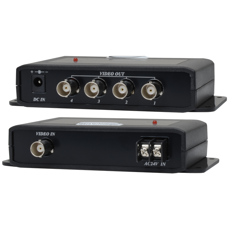 Speco VIDDIST 1 in / 4 out Distribution Amplifier