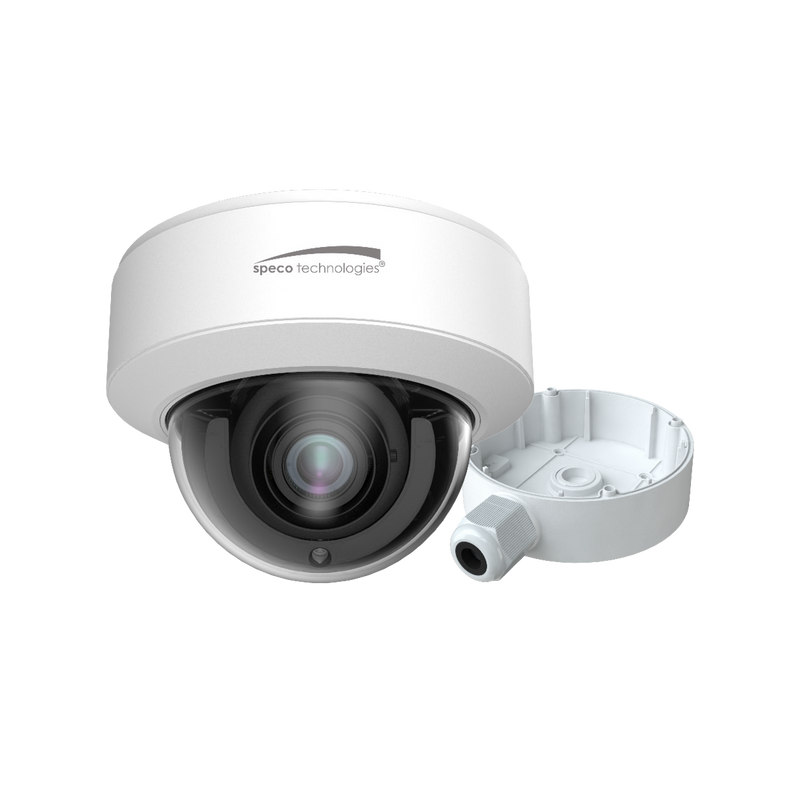 Speco VLD6M 2MP HD-TVI IR Motorized Dome Camera with Junction Box