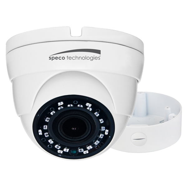 Speco VLDT3WM 2MP HD-TVI Eyeball Camera, Included Junction Box