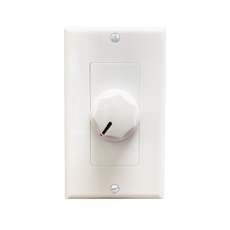 Speco WAT50DW 50W Speaker Line Attenuator White