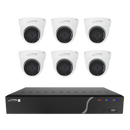 Speco ZIPK8N2 8 Channel Surveillance Kit with Six 5MP IP Cameras, 2TB