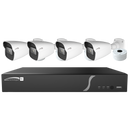 Speco ZIPL4B1 4 CH H.265 NVR 1TB w/ 4 H.265 IP Bullets 2.8mm lens