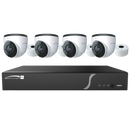 Speco ZIPL4D1 4 CH H.265 NVR w/ 4 H.265 IP Turrets 2.8mm lens