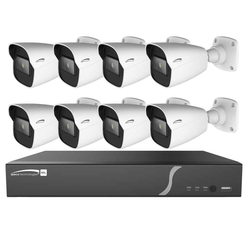 Speco ZIPL88B2 8 Ch. Plug & Play NVR and IP Kit