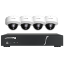 Speco ZIPT4D1 4CH HD-TVI DVR, 1080p, 60fps, 1TB w/ 4 Outdoor IR Dome Cameras