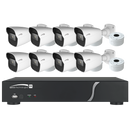 Speco ZIPT88B2 8CH HD-TVI DVR, 1080p, 120fps, 2TB w/ 8 IR Bullet Cameras