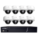 Speco ZIPT88D2 8CH HD-TVI DVR, 1080p, 120fps, 2TB w/ 8 Outdoor IR Dome Cameras
