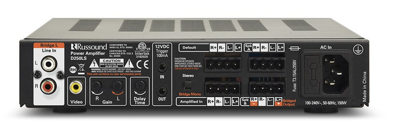 D250LS 2-Channel Digital Amplifier
