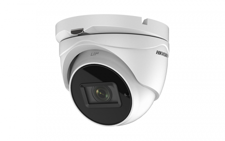 Hikvision DS-2CE79H8T-AIT3ZF 5 MP Outdoor Varifocal Ultra-Low Light Turret Camera