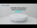 TP-Link EAP620 HD AX1800 Wireless Dual Band Ceiling Mount Access Point